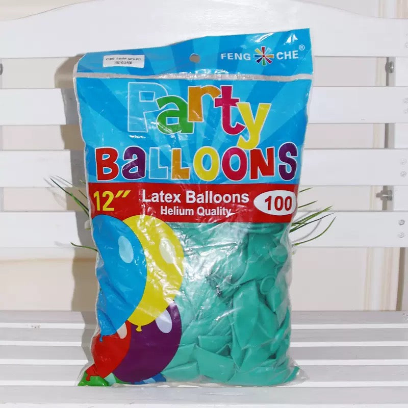 12" Windmill Balloons | Birthday &amp; Wedding Room Decor | 3D Heart Braided Balloon Chain