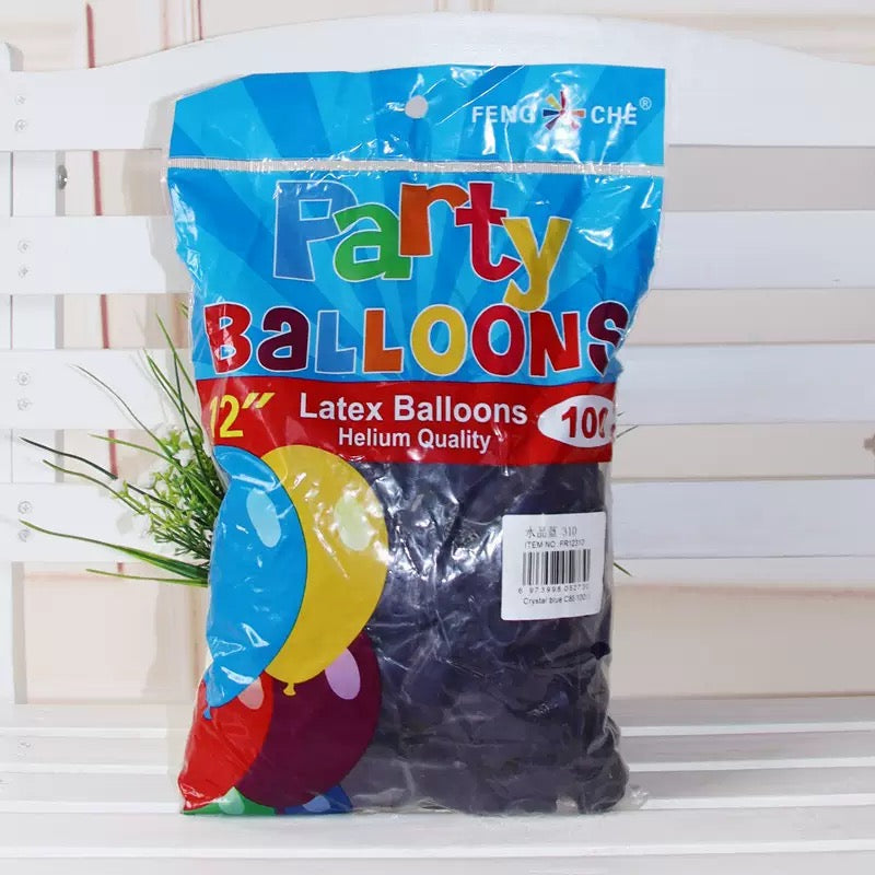 12" Windmill Balloons | Birthday &amp; Wedding Room Decor | 3D Heart Braided Balloon Chain