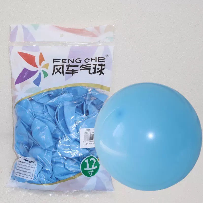 12" Windmill Balloons | Birthday &amp; Wedding Room Decor | 3D Heart Braided Balloon Chain