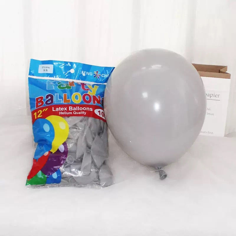 12 Inch Party Balloons for Birthdays &amp; Bridal Rooms, 3D Love Heart Woven Balloon Arch Kit