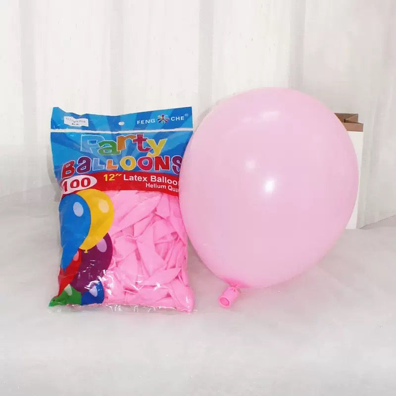 12 Inch Latex Balloons for Birthday Party ; Wedding Decor, 3D Heart Woven Balloon Garland