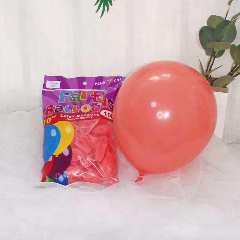 12" Thickened Latex Balloons 100pcs, Assorted Standard Pearl &amp; Matte Colors, Round Windmill Balloons for Fresh Style Party &amp; Event Decor
