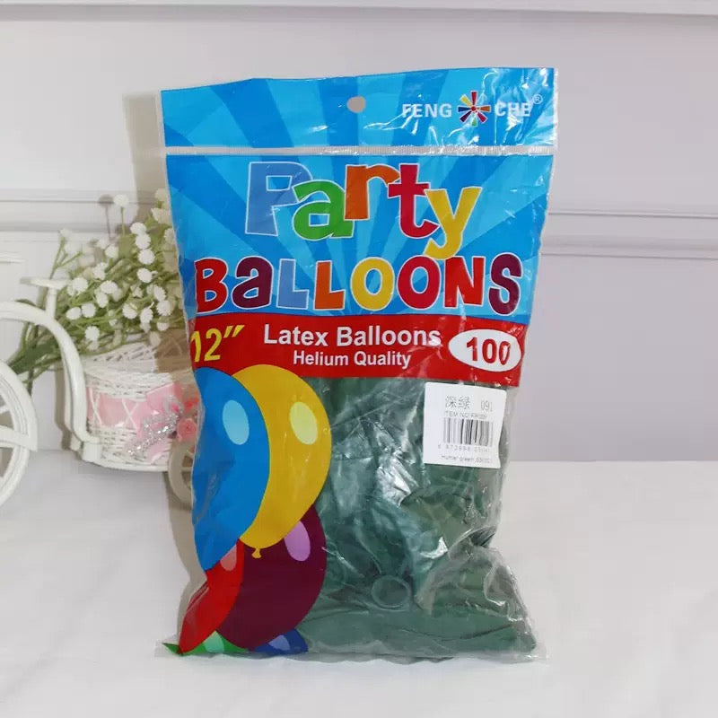 12 Inch Latex Balloons for Birthday Party ; Wedding Decor, 3D Heart Woven Balloon Garland