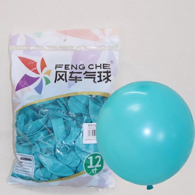 12 Inch Latex Balloons for Birthday Party ; Wedding Decor, 3D Heart Woven Balloon Garland