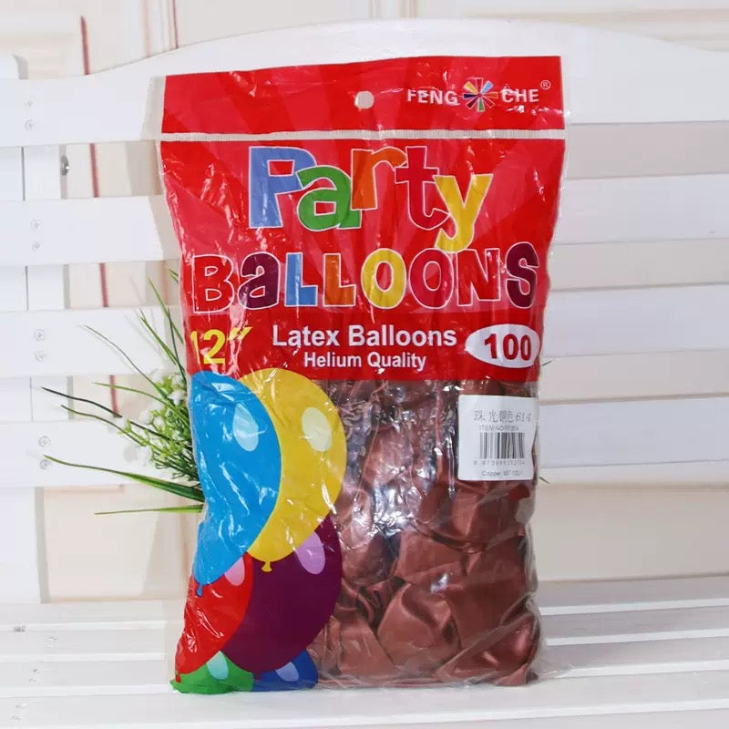 12" Windmill Balloons | Birthday &amp; Wedding Room Decor | 3D Heart Braided Balloon Chain