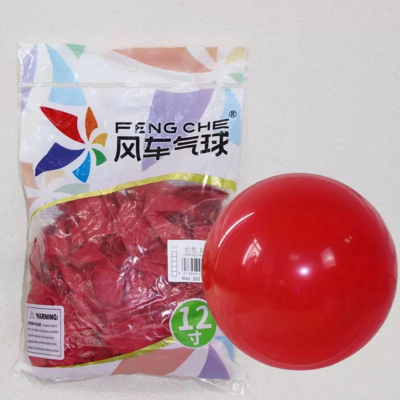 12 Inch Latex Balloons for Birthday Party ; Wedding Decor, 3D Heart Woven Balloon Garland