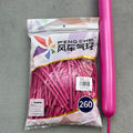 260 Long Magic Balloons, Thickened Latex Twisting Balloons for Clown &amp; Cartoon Sculptures, Party and Street Vending