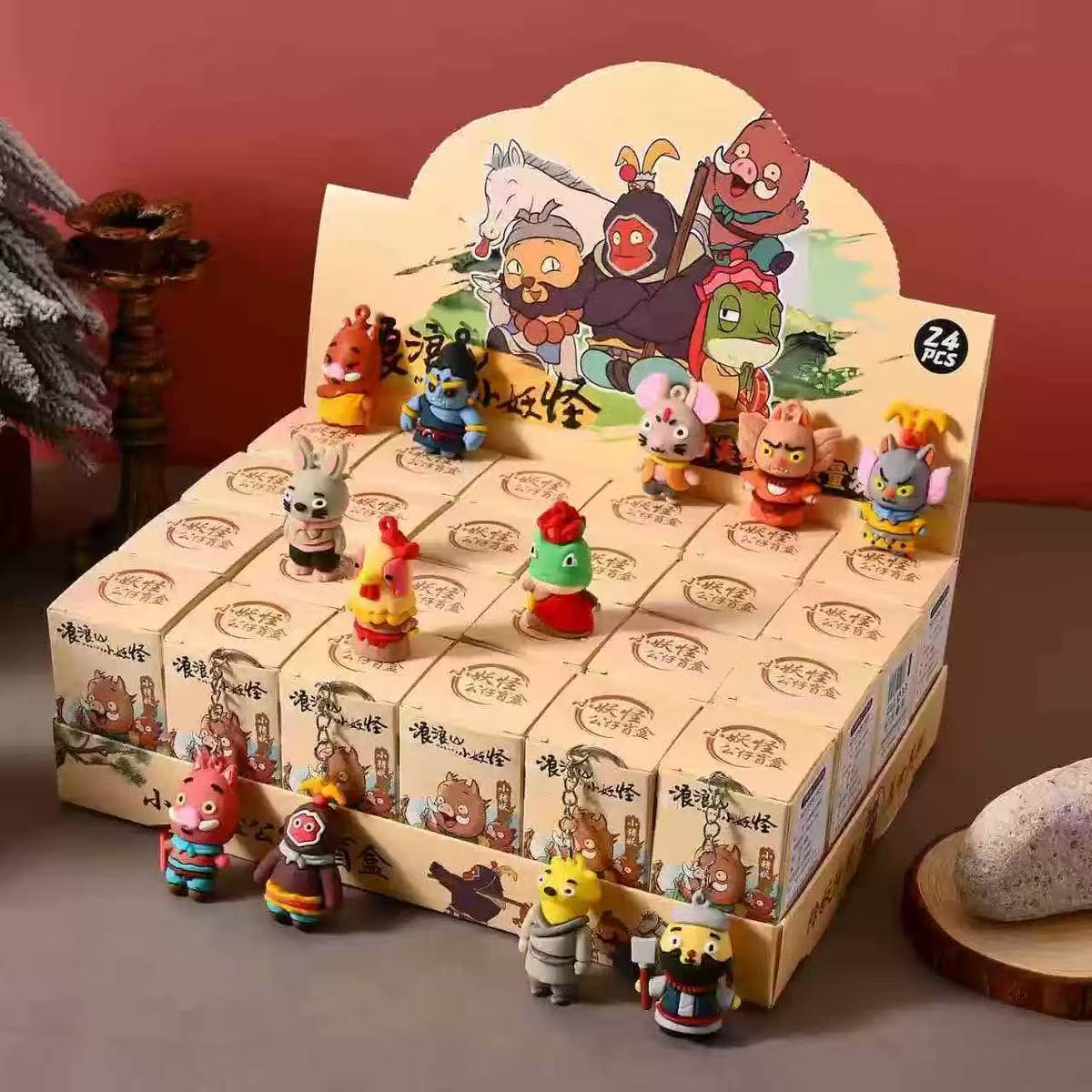 Cute Capybara Flocked Figure Mystery Blind Box Toys Kids Prize Vending Machine Gift Cross-border Cartoon Trendy Mystery Box Toys Surprise Blind Bags 3D Resin Cute Mini Figures Creative Ornaments Wholesale for Vendors Wholesale