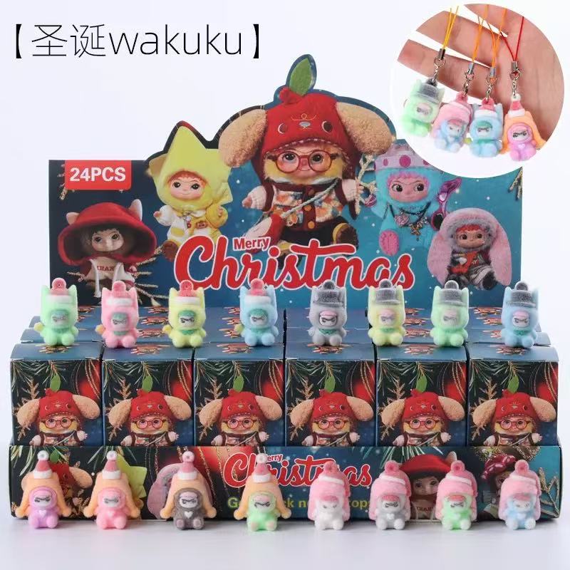 Cartoon Trendy Mystery Box Toys Surprise Blind Bags 3D Resin Cute Mini Figures Creative Ornaments Wholesale for Vendors Cute Resin Mini Figurines Blind Bag Surprise Toys拆拆乐 Style Trendy Collectible Desk Decor Bulk Wholesale for Cross-Border