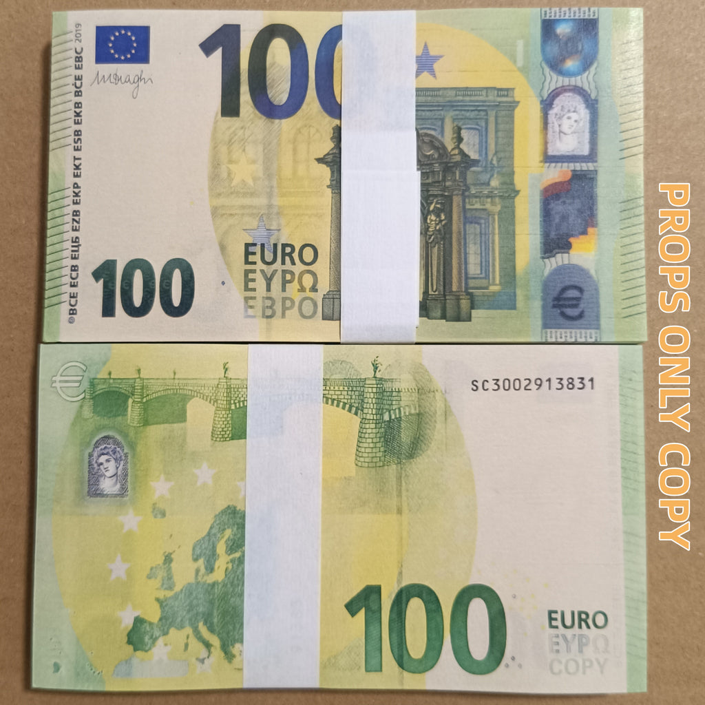 Euro Props for Latest Movie Shooting Party Wedding Easter Birthday Diwali-Handmade Non-Toxic Novelty Paper money