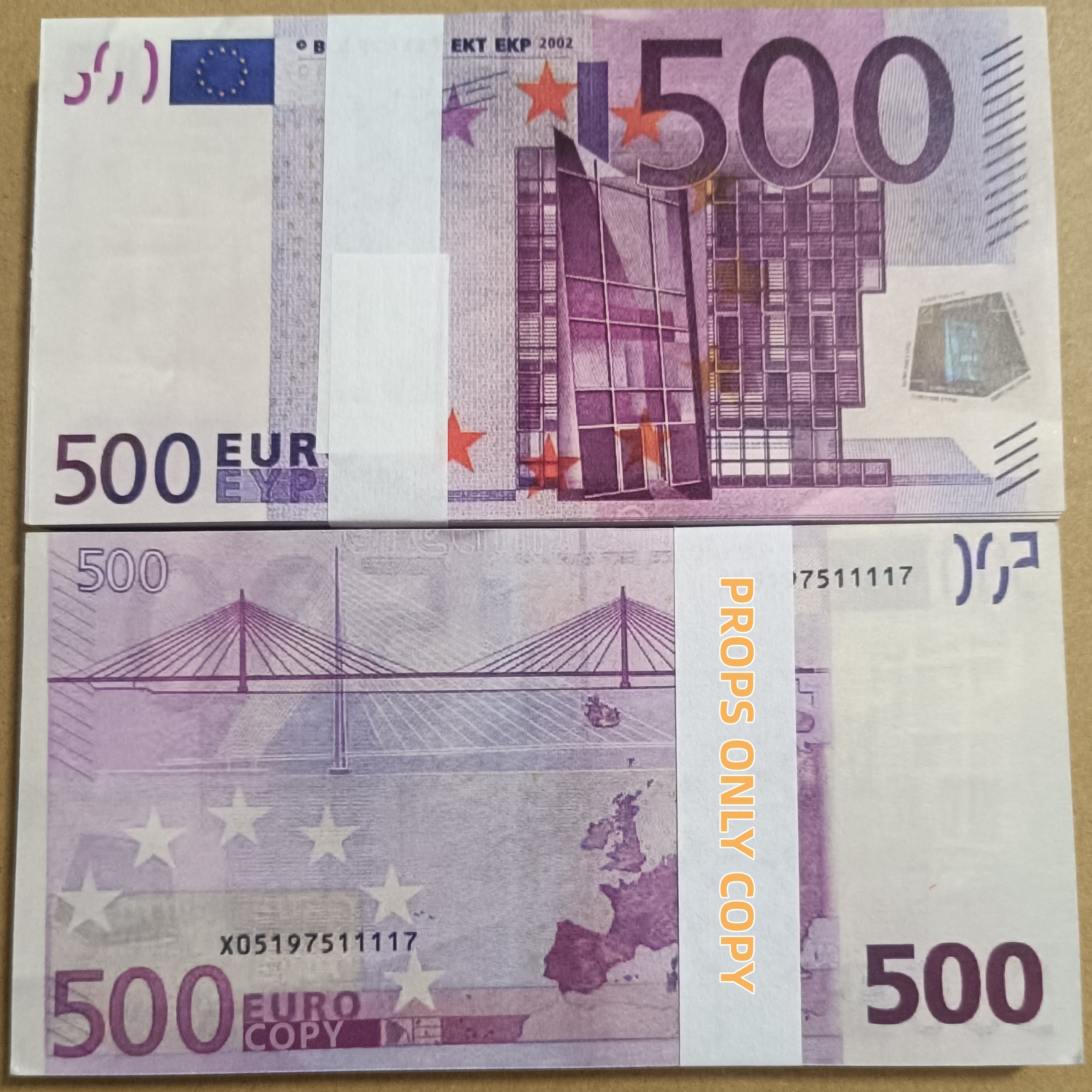 Realistic Euro Notes Banknotes Props High Quality Paper Novelties for Film Shoots and Party Decorations GBP Euros Prop Notes