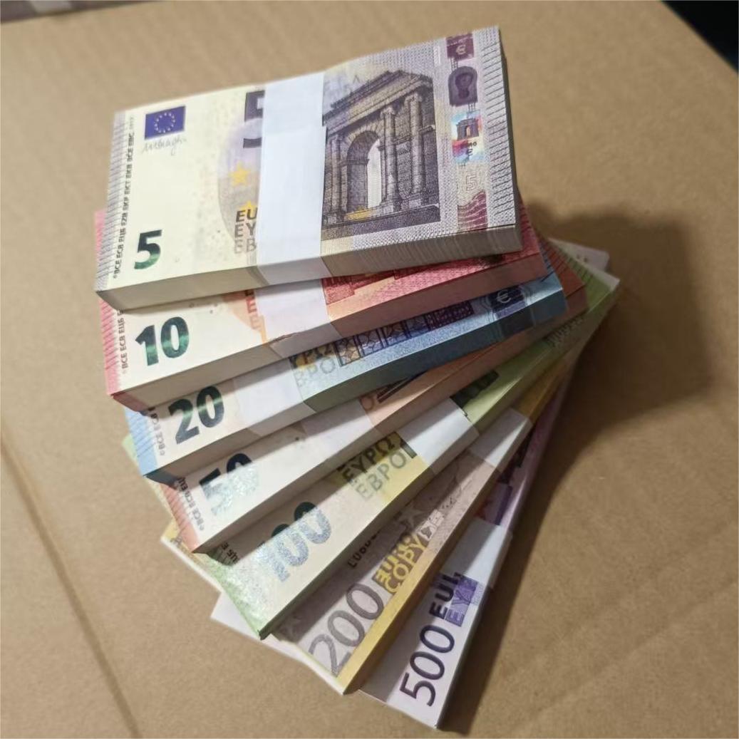 Game Movie Money Props Party Decor Eruos Banknote Bill Play Game Money Europe Money Decor