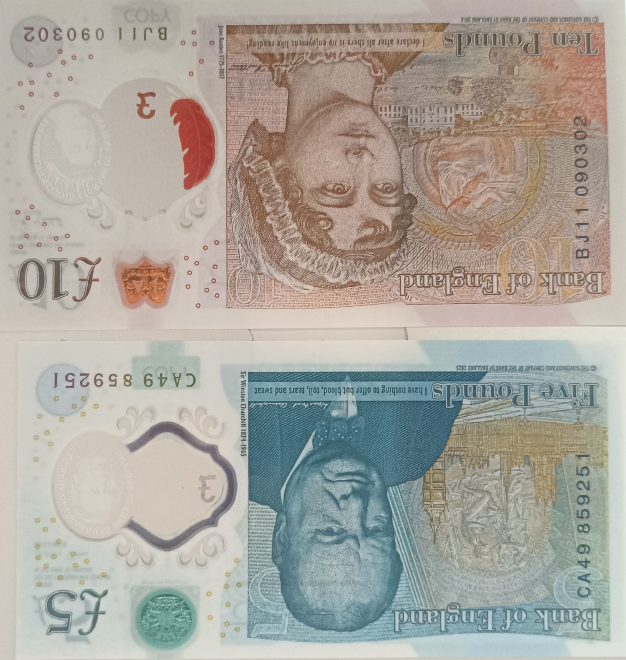 Polymer Movie Prop Money UK 5 10 20 50 British Pound GBP Notes Realistic Prop Money Gbp Pound for Wedding Party Decorations