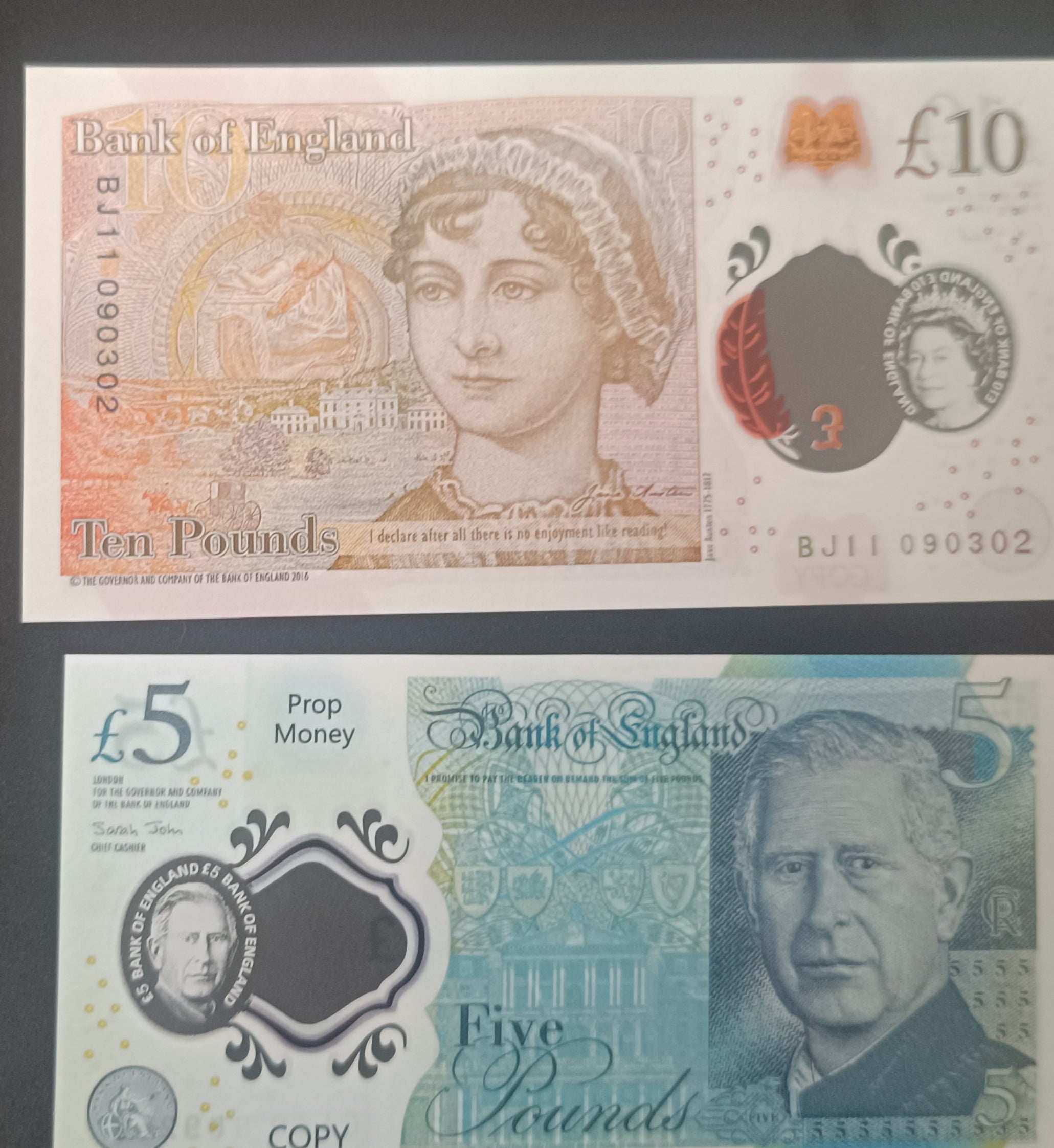 Polymer Movie Prop Money UK 5 10 20 50 British Pound GBP Notes Realistic Prop Money Gbp Pound for Wedding Party Decorations