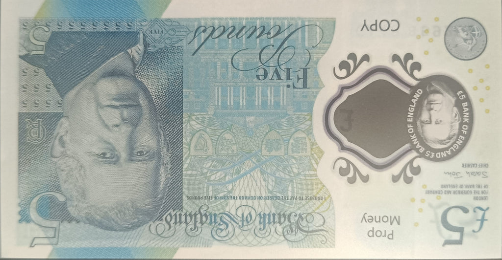 Polymer Movie Prop Money UK 5 10 20 50 British Pound GBP Notes Realistic Prop Money Gbp Pound for Wedding Party Decorations