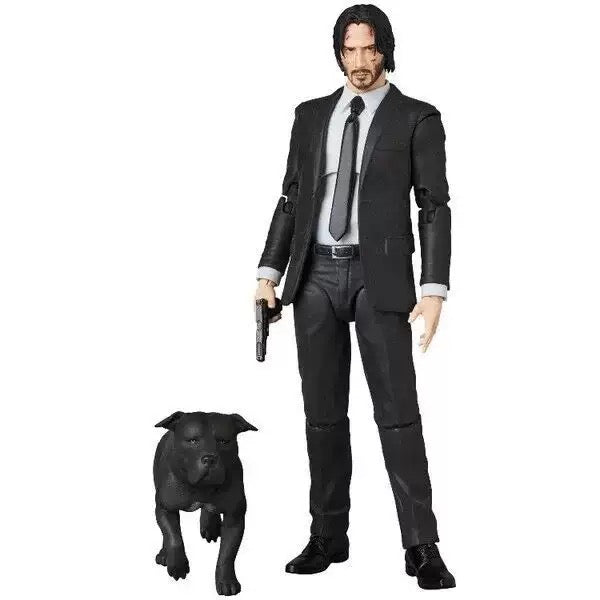 John Wick MAFEX 085 Articulated Figure Collectible Model Statue Desk Decor Gift Keanu Reeves Toys