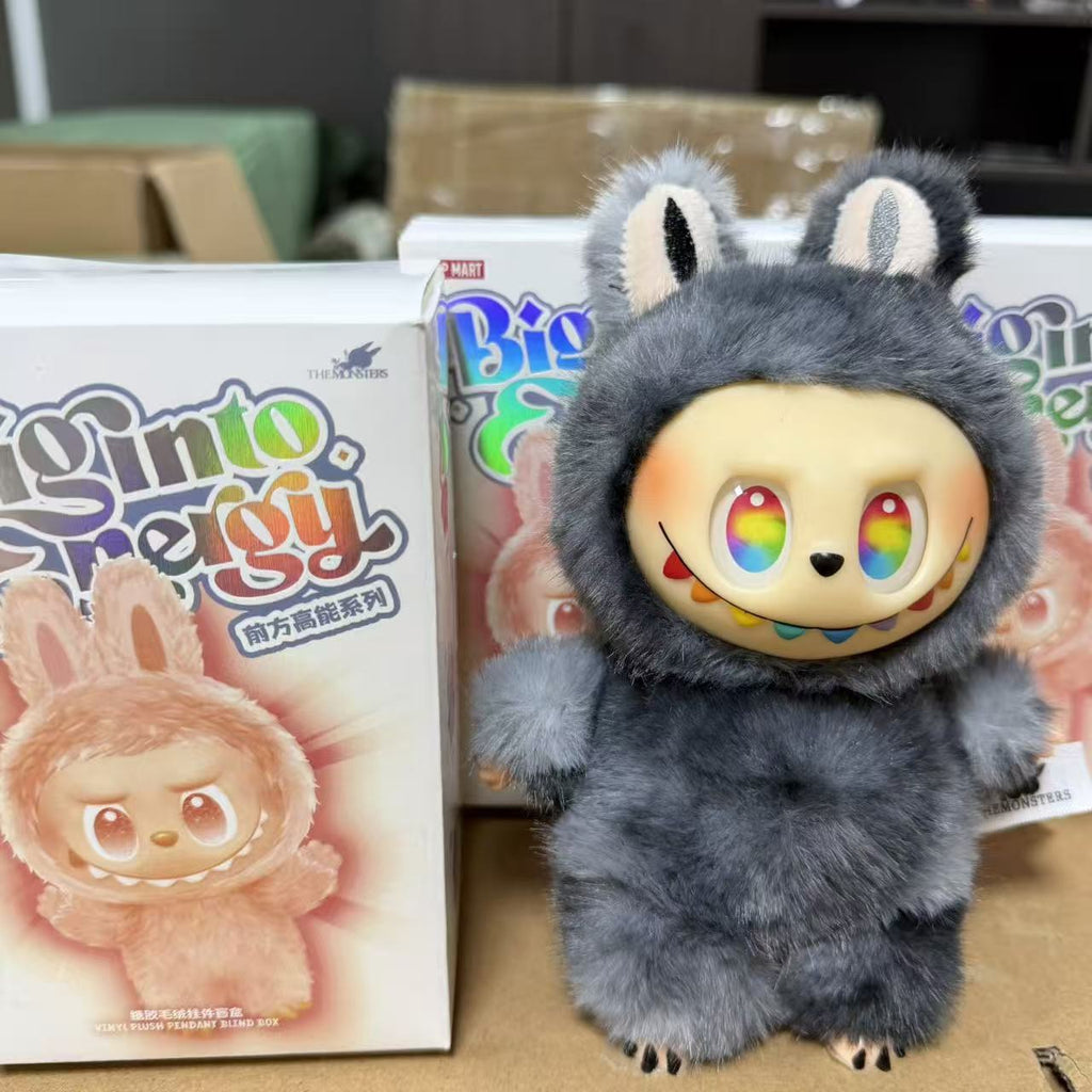 Hot Selling Labubu Generation 3 Cute Plush Doll Keychain Backpack Pendant Pop Mart Trendy Toy Claw Machine Prize In Stock