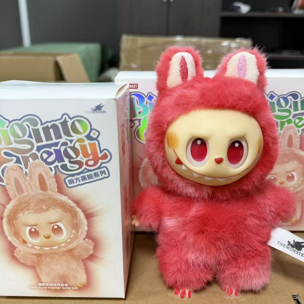 Hot Selling Labubu Generation 3 Cute Plush Doll Keychain Backpack Pendant Pop Mart Trendy Toy Claw Machine Prize In Stock