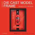 1:32 Photo Frame Version Diecast Alloy Metal Sports Car Model 3D Racing Car Hanging Painting Collection Kids Gifts