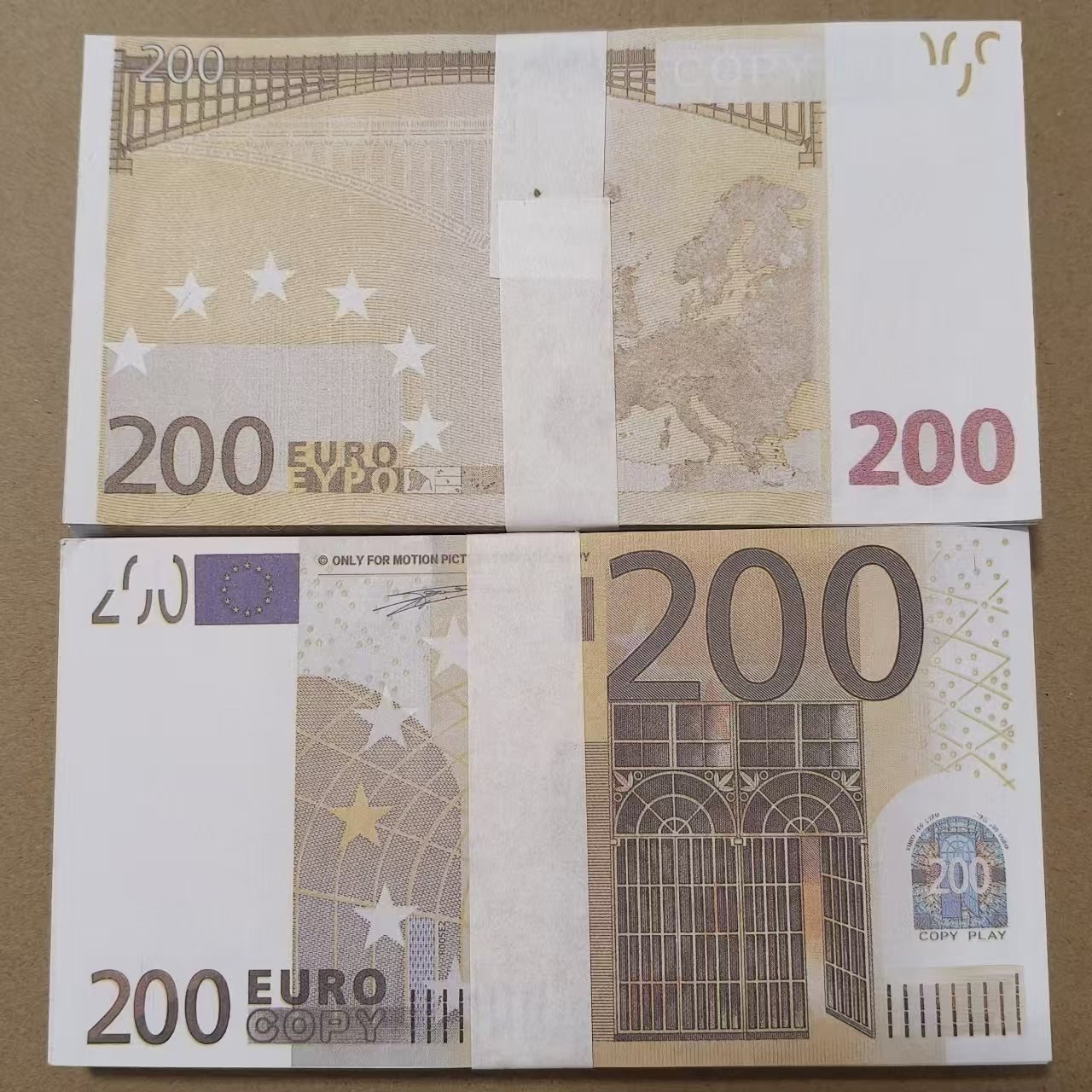 Euro Billets High Quality Paper Party Novelties Euros Props for Festivals-New Year Easter Diwali Halloween Wedding