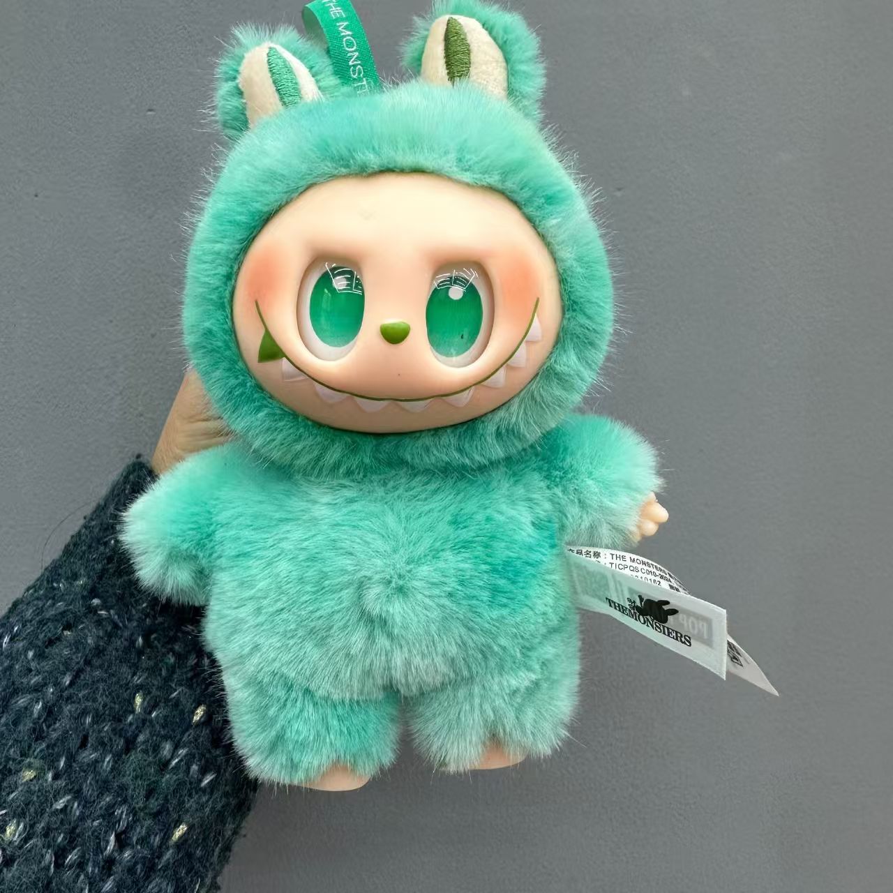 Premium Labubu Macaron Vinyl &amp; Plush Figure, 3rd Gen High Energy Trendy Toy, Cute Blind Box Collectible for Home Decor