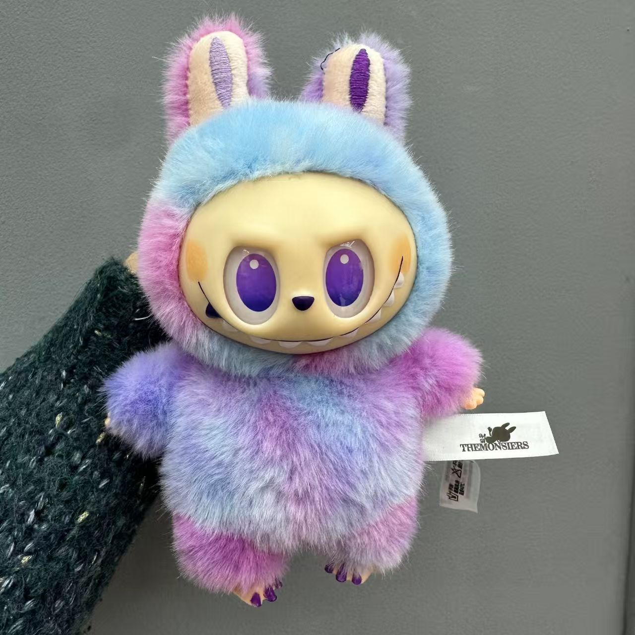 Premium Labubu Macaron Vinyl &amp; Plush Figure, 3rd Gen High Energy Trendy Toy, Cute Blind Box Collectible for Home Decor