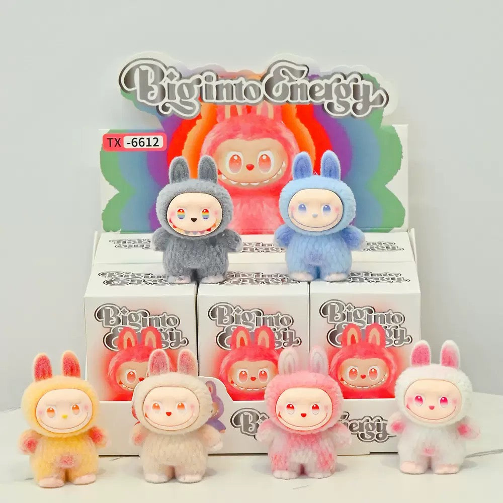 Large Size Labubu Generation 3 Plush Blind Box Toy Popular Internet Celebrity Labubu Doll Street Stall Wholesale