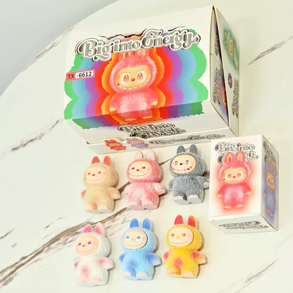 Large Size Labubu Generation 3 Plush Blind Box Toy Popular Internet Celebrity Labubu Doll Street Stall Wholesale