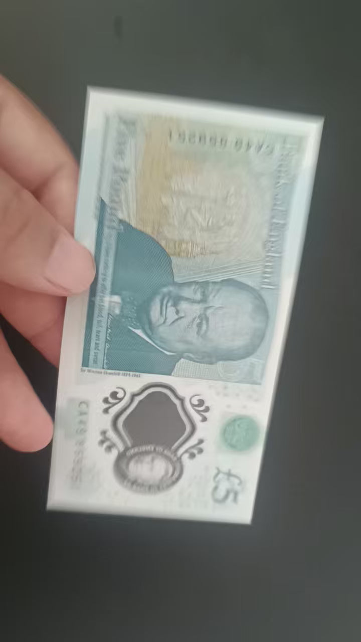 Polymer Movie Prop Money UK 5 10 20 50 British Pound GBP Notes Realistic Prop Money Gbp Pound for Wedding Party Decorations