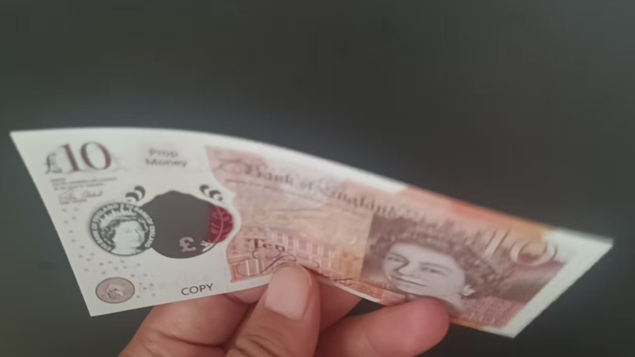 Paper Prop Money GBP 20 Pounds Euro Copy Play Money for Music Movie Party Favor